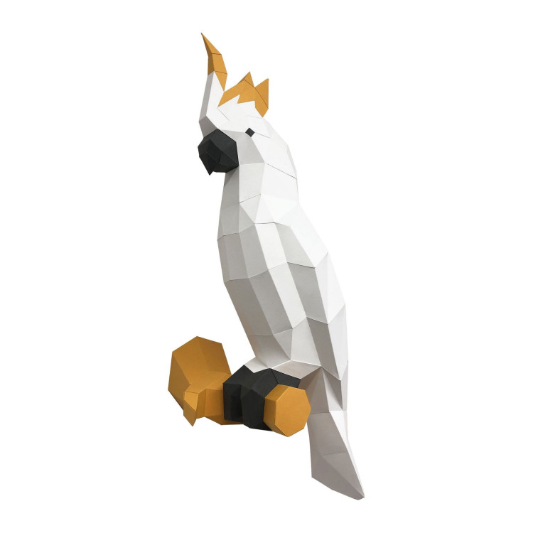 Wizardi 3D Papercraft Kit Cockatoo PP-1KKD-2WK