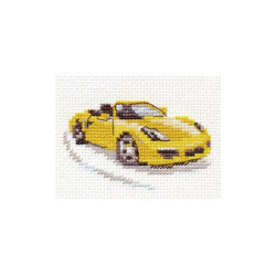 Yellow Sportcar S0-156