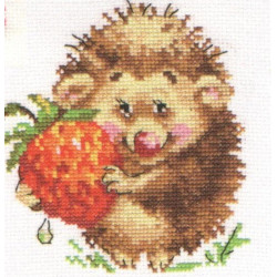 Hedgehog with Strawberries S0-51