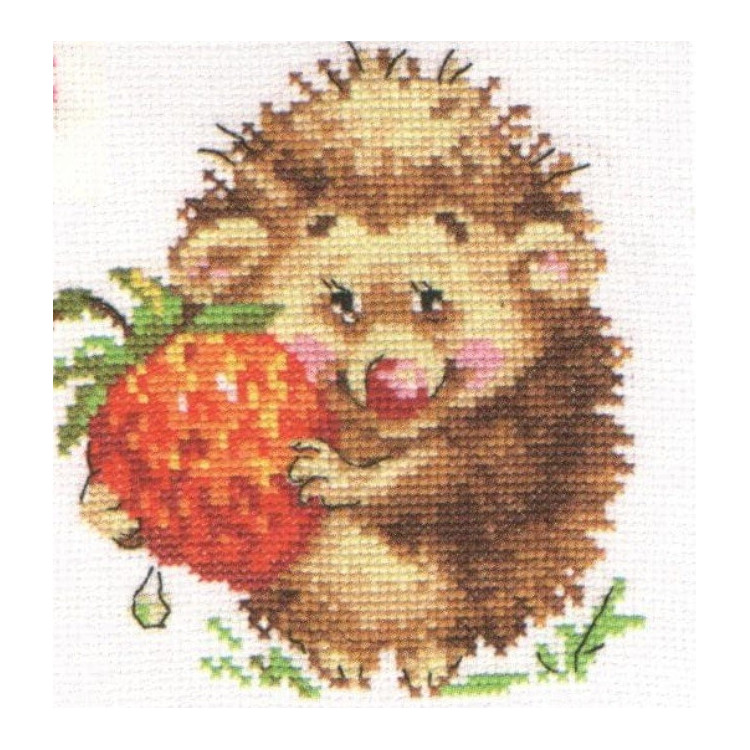 Hedgehog with Strawberries S0-51