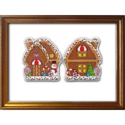 Magnet. Gingerbread House S1132