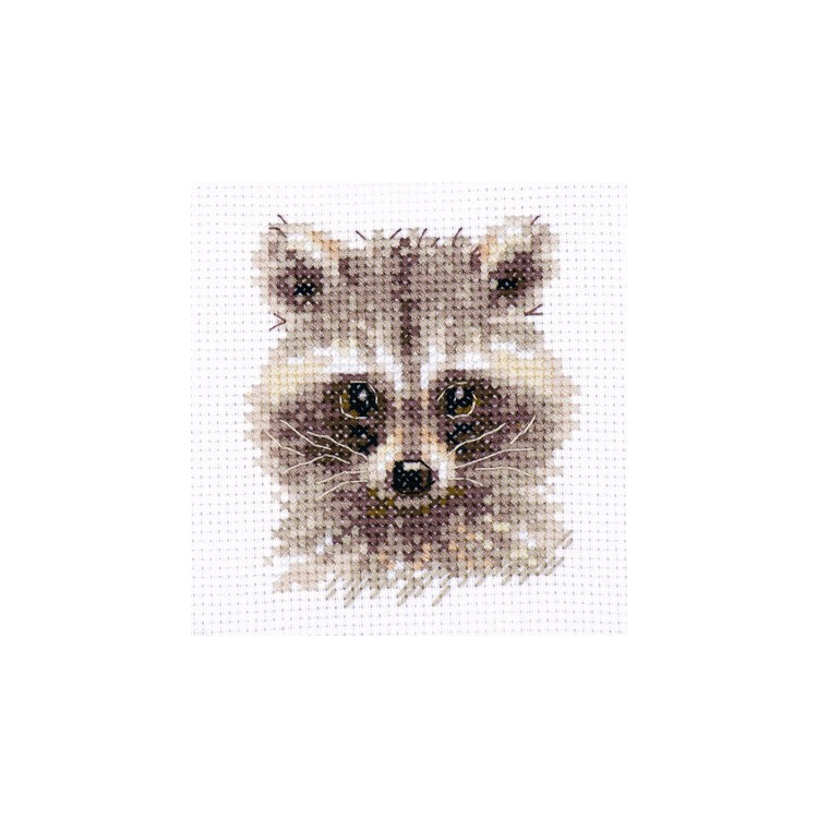 Animal Portraits. Raccoon S0-208