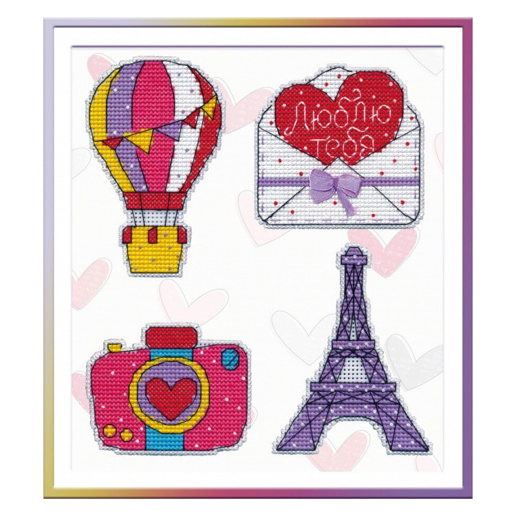 Magnets Travel to Paris S1154