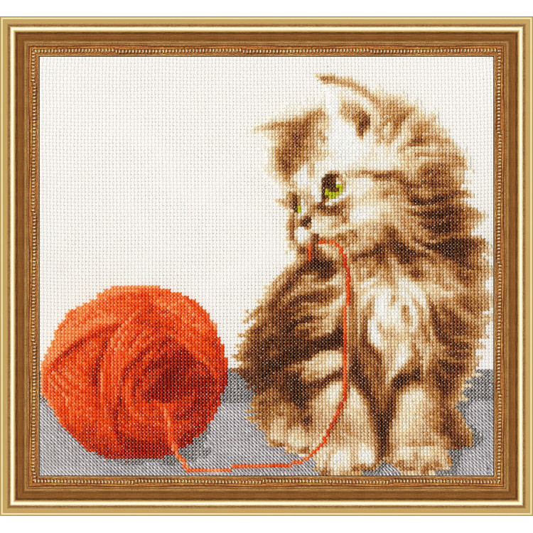 (Discontinued) Kitten with Threads S/NL042