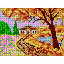Tapestry canvas Four seasons - Autumn 18x24 SA1408