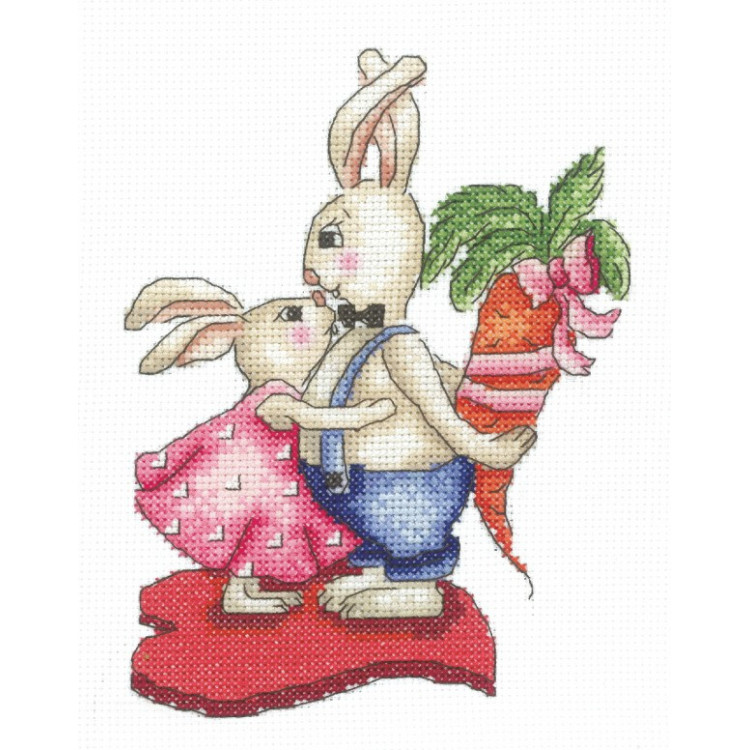 SALE Bunnies Love And Carrots SANZ-38