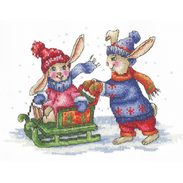 SALE Bunnies Winter Games SANZ-43