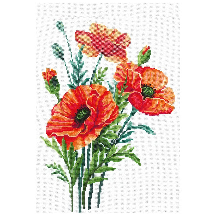 Poppy Flowers SANM-34