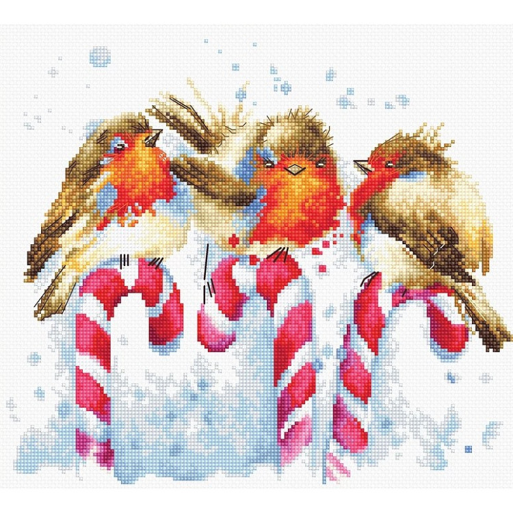 (Discontinued) Christmas Birds SB1154