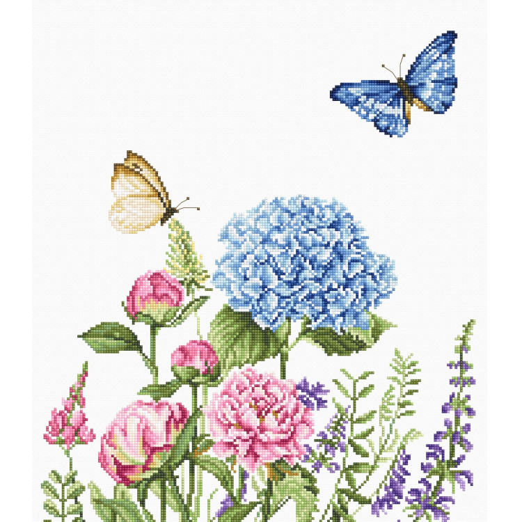 Summer Flowers and Butterflies SB2360