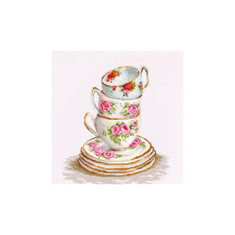 3 Stacked Tea Cups SB2323