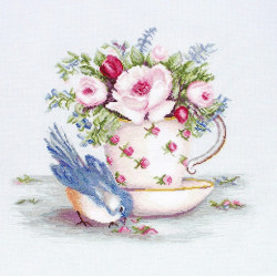 (Discontinued) Bird in Tea Cup SB2324