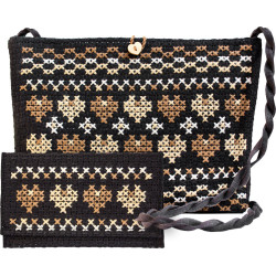 (Discontinued) Cross Stitch Hand Bag SBAG007