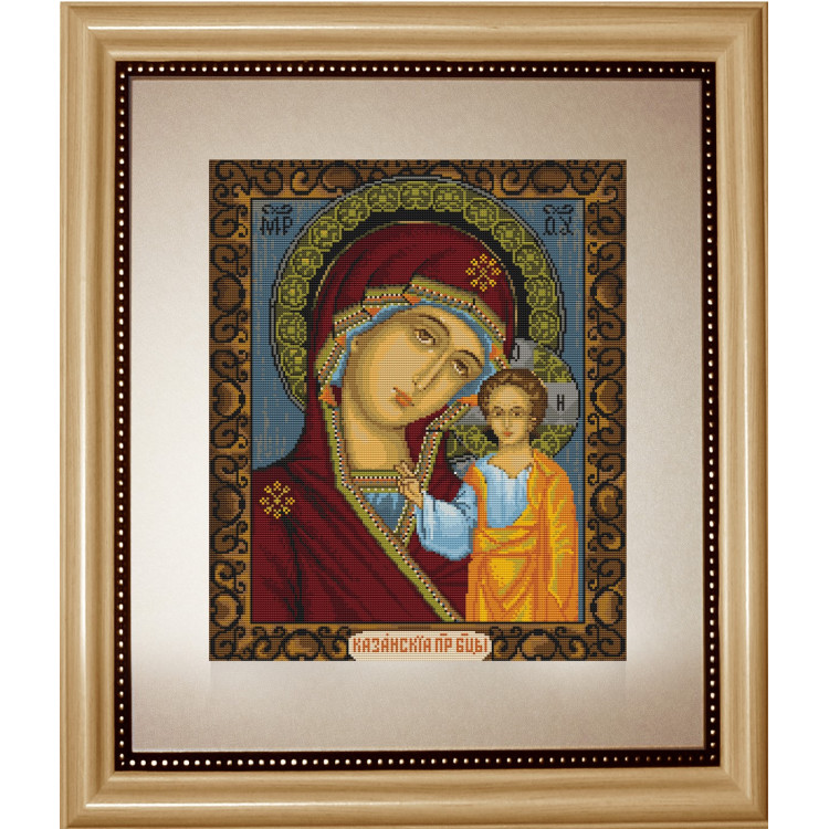 (Discontinued) Icon of Kazan Mother of God SB436