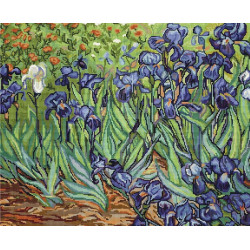 Irises, reproduction of Van Gogh SB444