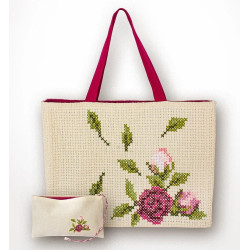 Cross Stitch Hand Bag SBAG002