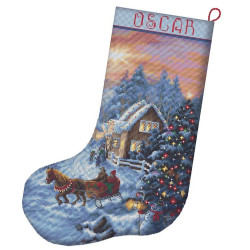 Christmas Eve Stocking SLETIL8011