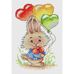 Bunny with balloons SM-556