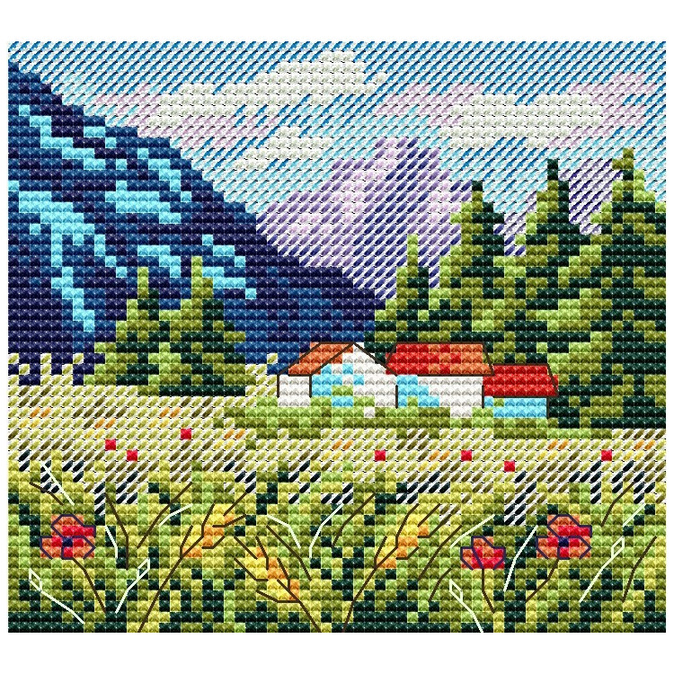 Mountain landscape SM-614