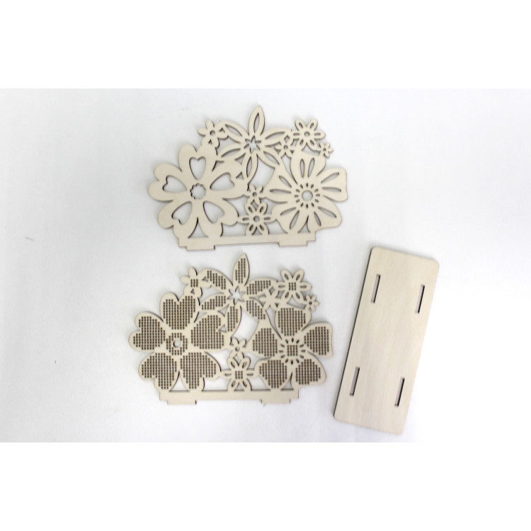 Napkin holder. Flower meadow SO-044