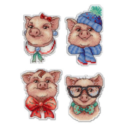 Cute Piggies. Magnets SR-279