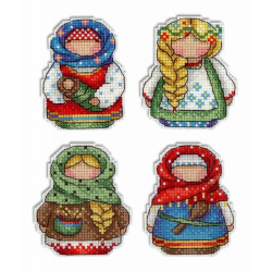 Russian Charms. Magnets SR-338