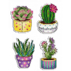 Cactuses. Magnets SR-419