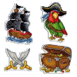 Pirate Ship. Magnets SR-451