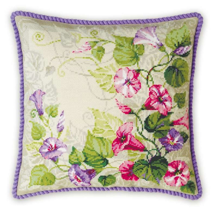 Pastel Bindweed Cushion 1347