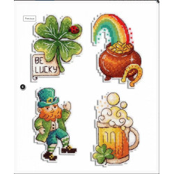 ST.PATRICK 'S DAY. MAGNETS.   SR-577