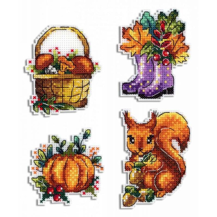 Seasons. Autumn. Magnets SR-580 SR-580