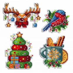 Seasons. Winter. Magnets SR-581 SR-581