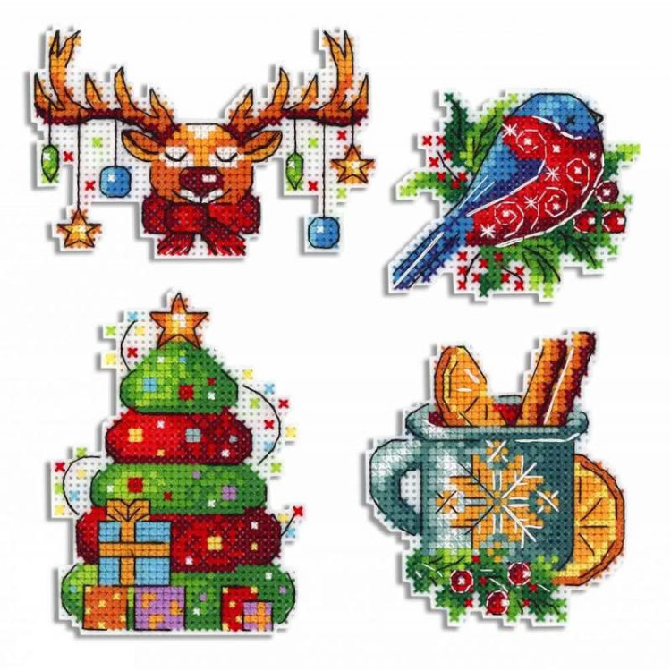 Seasons. Winter. Magnets SR-581