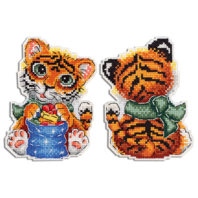 Christmas tree decoration. Tiger. SR-588