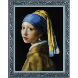 Girl with a Pearl Earring (based on the painting by J. Vermeer)SR100/063