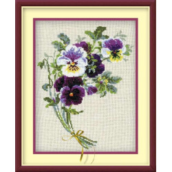 Bunch of Pansies 1020