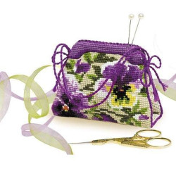 Pansy Pincushion 1039