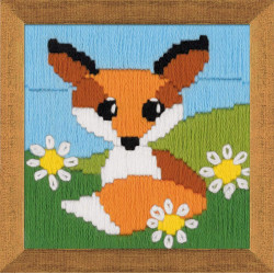 Fox In Daisies SR1714