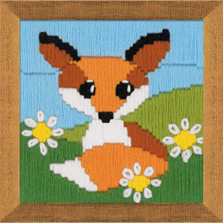 Fox In Daisies SR1714