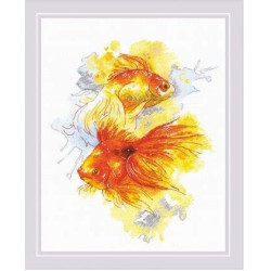 RIOLIS CROSS STITCH KIT GOLDFISH SR1943