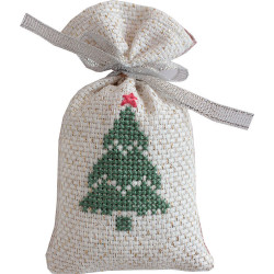 Сross stitch bag- Christmas Tree SPM1201