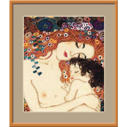 Motherly Love after G. Klimt`s Painting 916