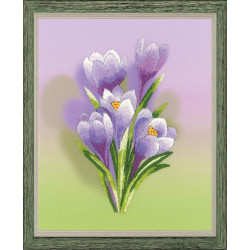 Crocuses. Satin Stitch SRPT-0065