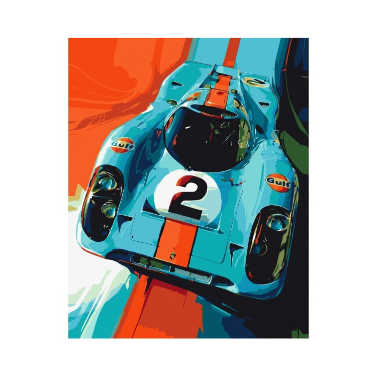 Paint by Numbers Kit Porsche 917 T50400041