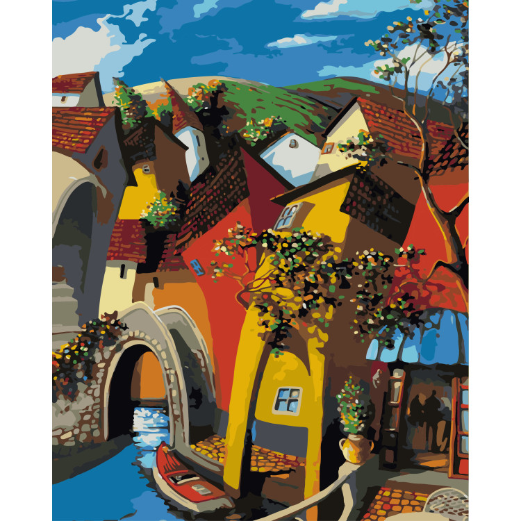 Paint by Numbers Kit Fairy Venice 40x50 cm T40500013