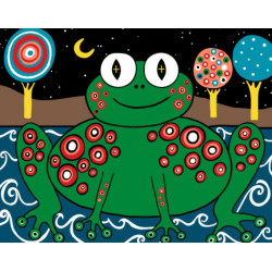 Paint by Numbers Kit Frog T16130004