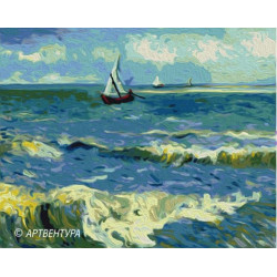 Paint by Numbers Kit Sea Landscape Van Gogh T40500168