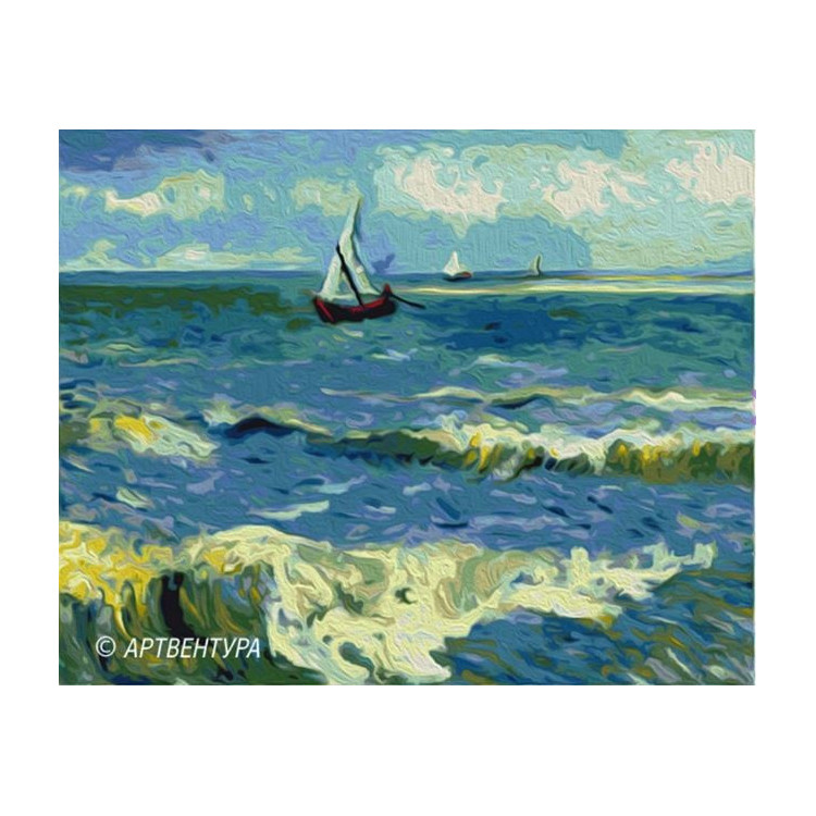 Paint by Numbers Kit Sea Landscape Van Gogh T40500168