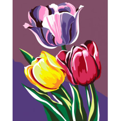 Paint by Numbers Kit Tulips T16130030