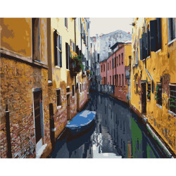 Wizardi Painting by Numbers Kit Gorgeous Venice 40x50 cm T40500309